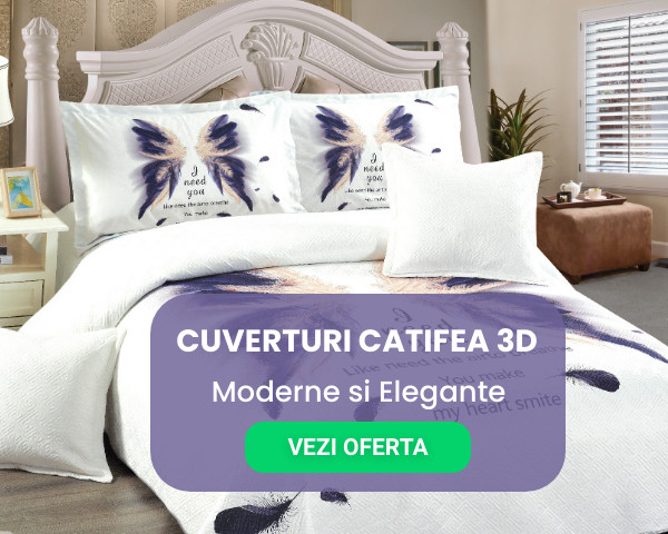 Cuverturi de pat 3D Catifea